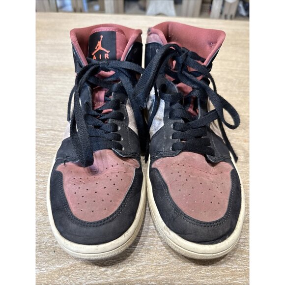 Air Jordan 1 Mid Canyon Rust Beige Sail Womens Size 9 BQ6472-202 (used) - Picture 2 of 10